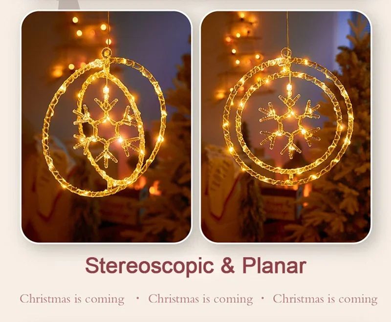 LED Christmas Figure Hanging Lights