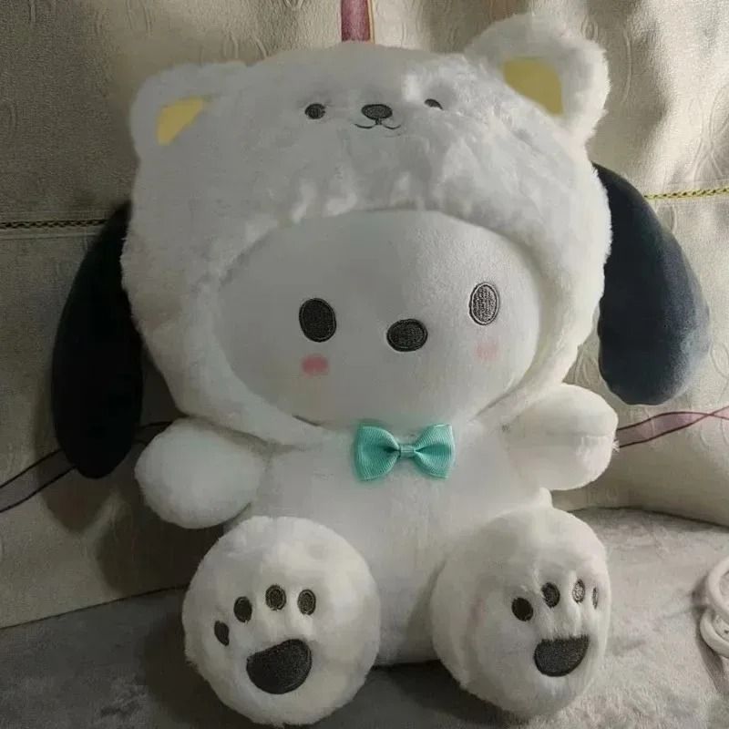Sanrio Plushies Hello Kitty Cinnamonroll Kuromi Pochacco Stuffed Plush Doll 25 cm