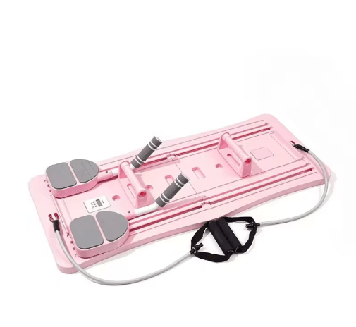 Multifunctional Fitness Board – Home Plank & Abdominal Muscle Trainer with Ab Wheel