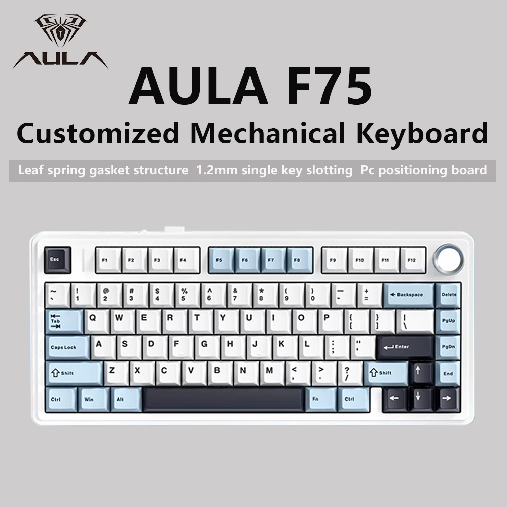 Mechanical Gaming Keyboard Bluetooth Wired for Laptop and PC