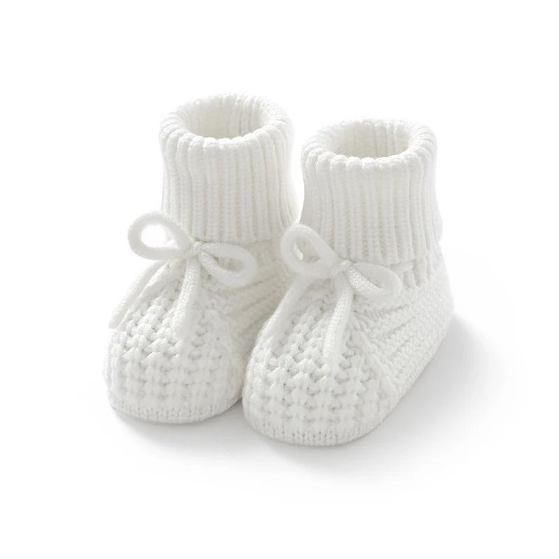 Knitted Soft-Soled Anti-Slip Baby Booties & First Walker Crib Shoes