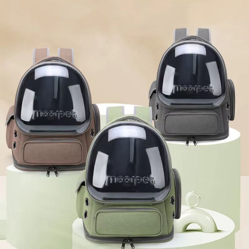 Transparent Cat Carrier Backpack - Breathable Travel Bag for Cats and Small Dogs