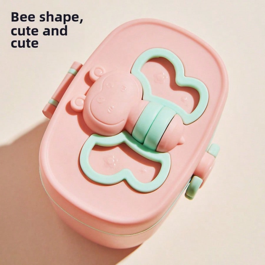 Bee Flower Milk Powder Box, Portable Food Storage Container, Baby Formula Dispenser, Baby Storage Organizer