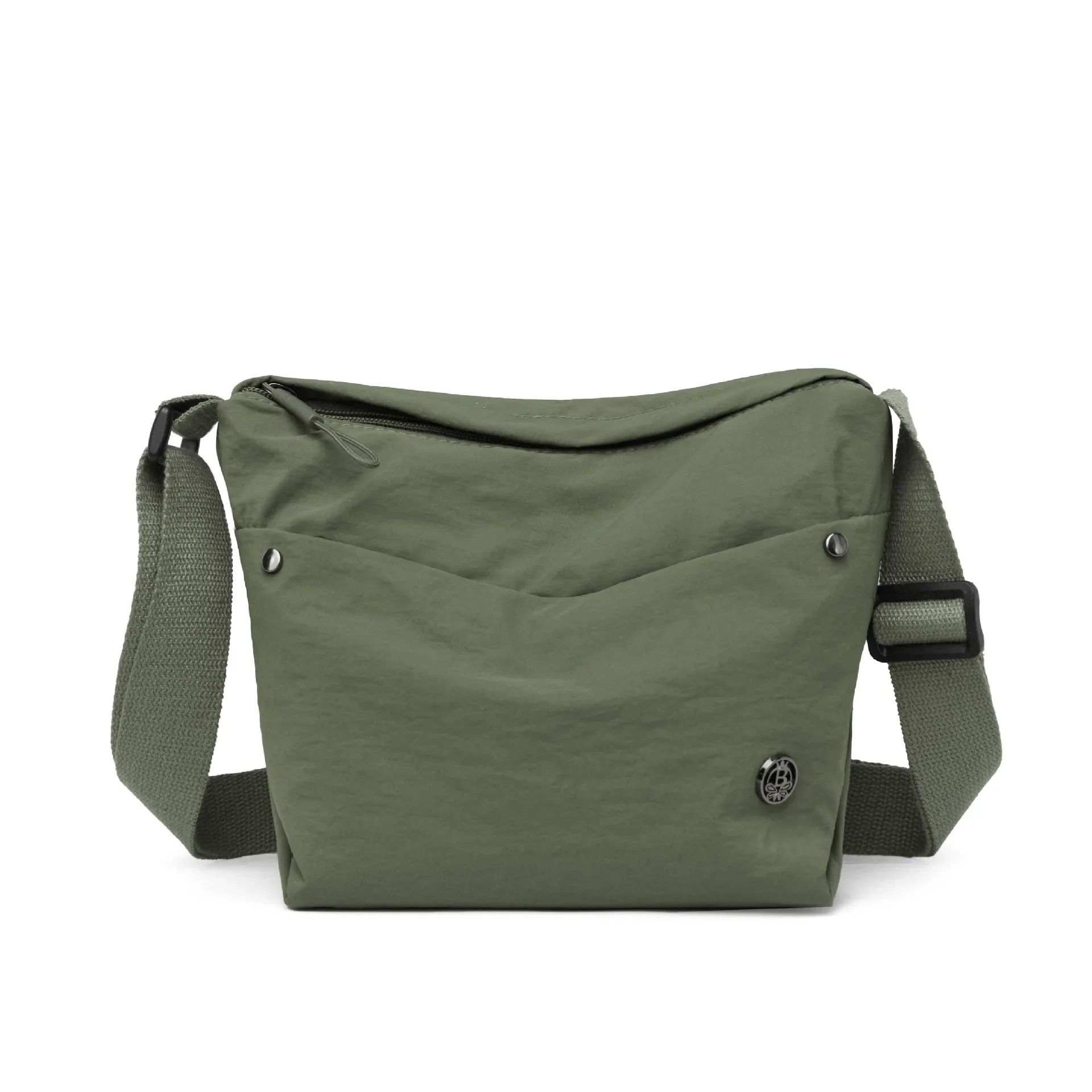 Ladies Fashion Nylon Messenger Bag Spacious Lightweight Daily Use