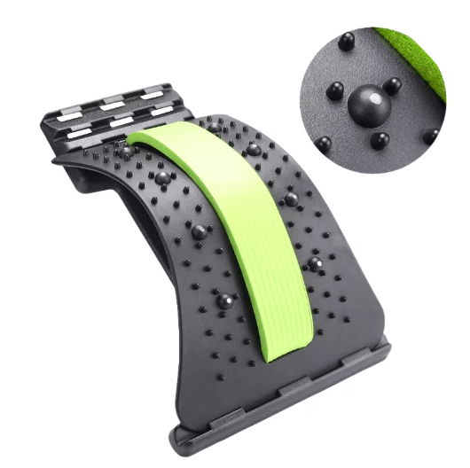 Adjustable Back Stretcher for Lumbar Support Spine Alignment & Pain Relief
