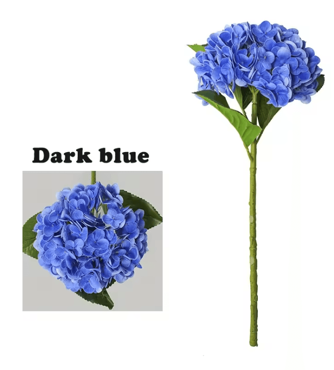 BloomLuxe Real Touch Hydrangea Artificial Flowers