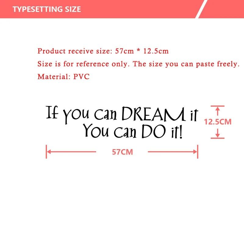 Inspirational Wall Sticker – 