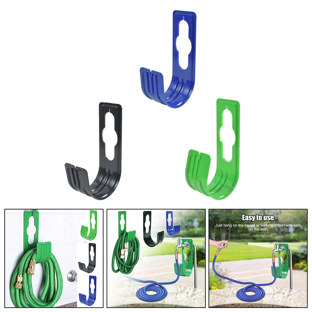 Garden Wall Mount Hose Organizer & Wall Mount Hose Reel for Tap Storage
