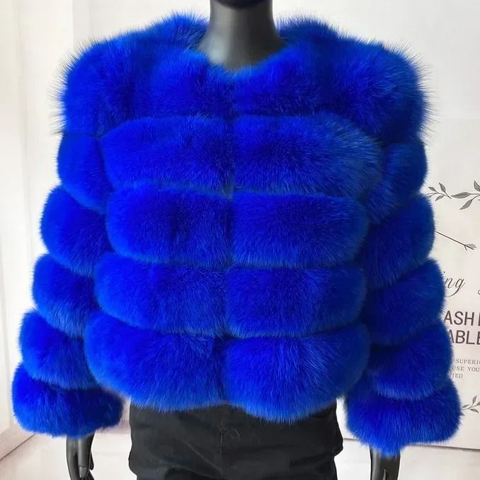 2024 Luxury Faux Raccoon Fur Coat | Premium Fluffy Winter Jacket & Thick Warm Furry Outerwear System