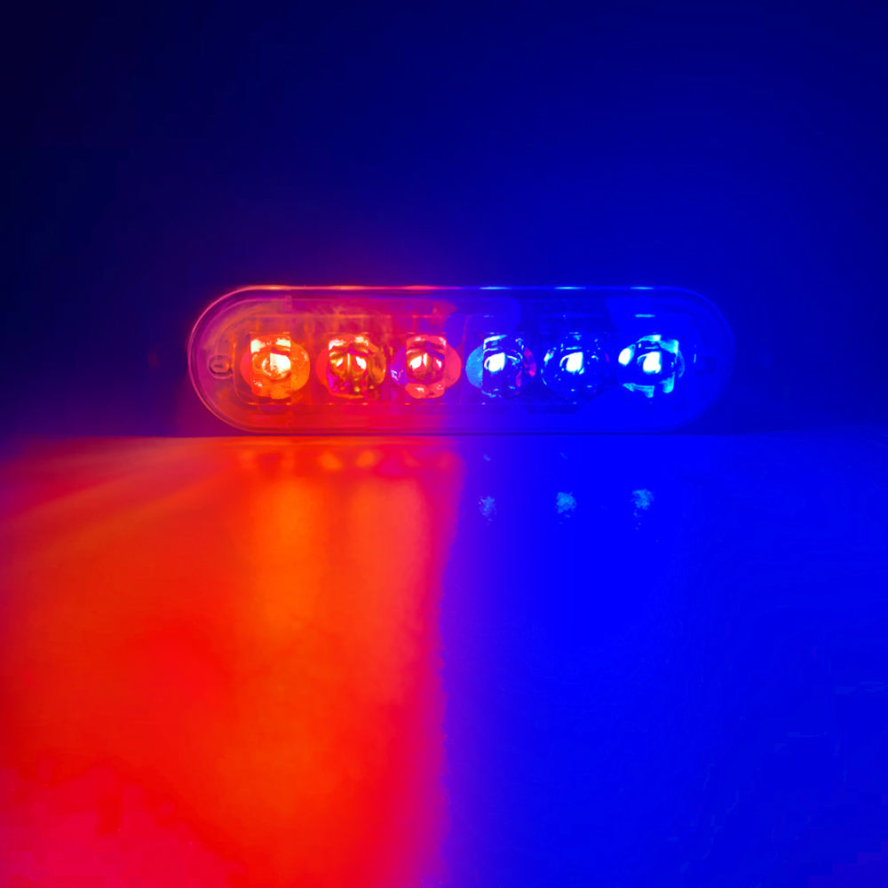 Car Emergency LED Strobe Light, Truck Flashing Grille Lights, Police Warn Light, LED Strobe Bar