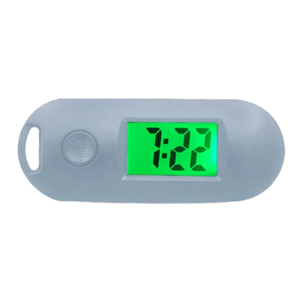 Mini Keychain Luminous Digital Pocket Watch