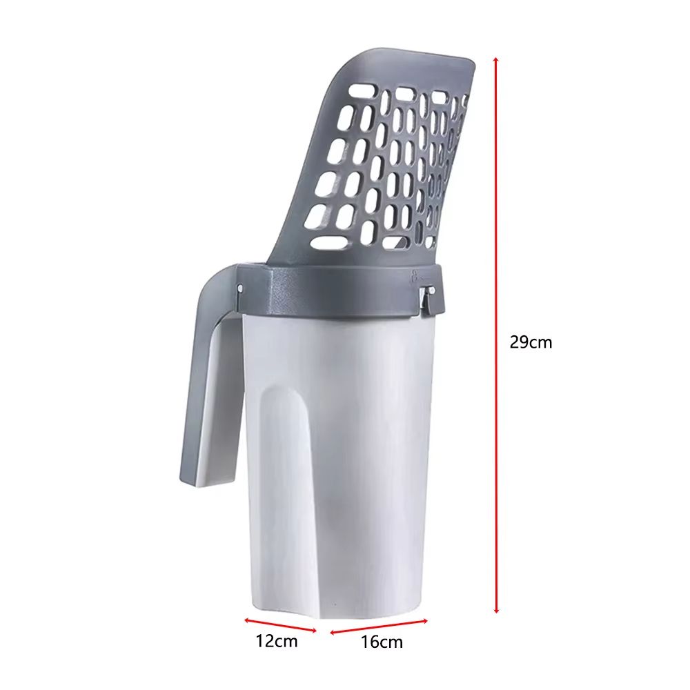 Premium Cat Litter Shovel Scoop – Self-Cleaning Pet Toilet & Garbage Picker