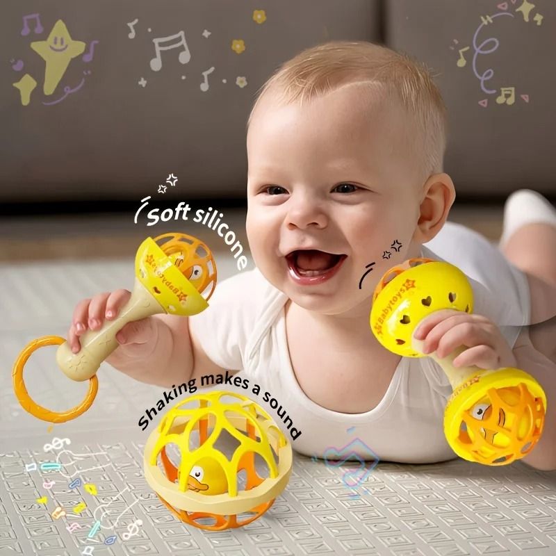 Youngsters Hand Shaking Bell Vibrating Toy