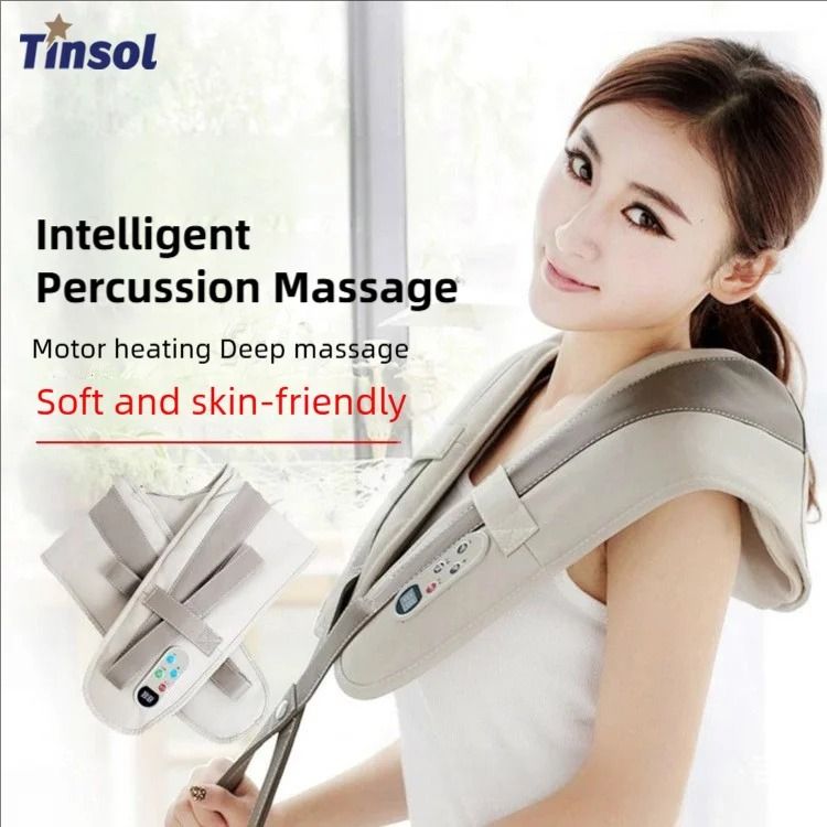 Deep Relief Neck and Shoulder Massager with 20 Adjustable Settings