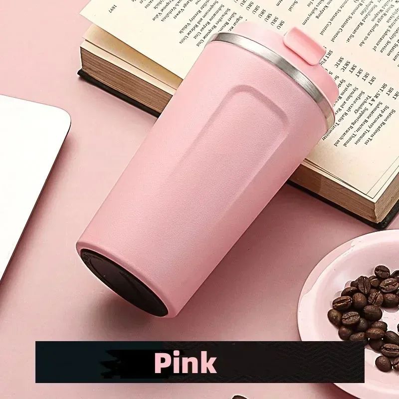 Gen 2 Stainless Steel Travel Coffee Mug – Leak-Proof Vacuum Insulated Thermos Cup
