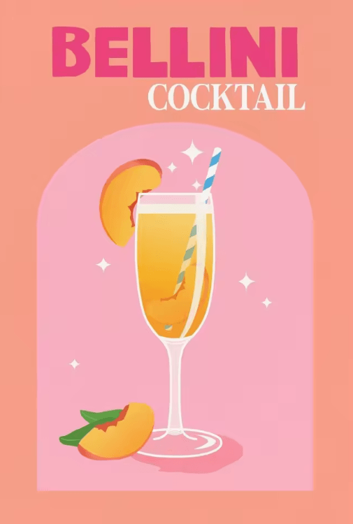 Colorful Cocktail Canvas Poster Set – Trendy Drinks Wall Art for Home Bar Decor