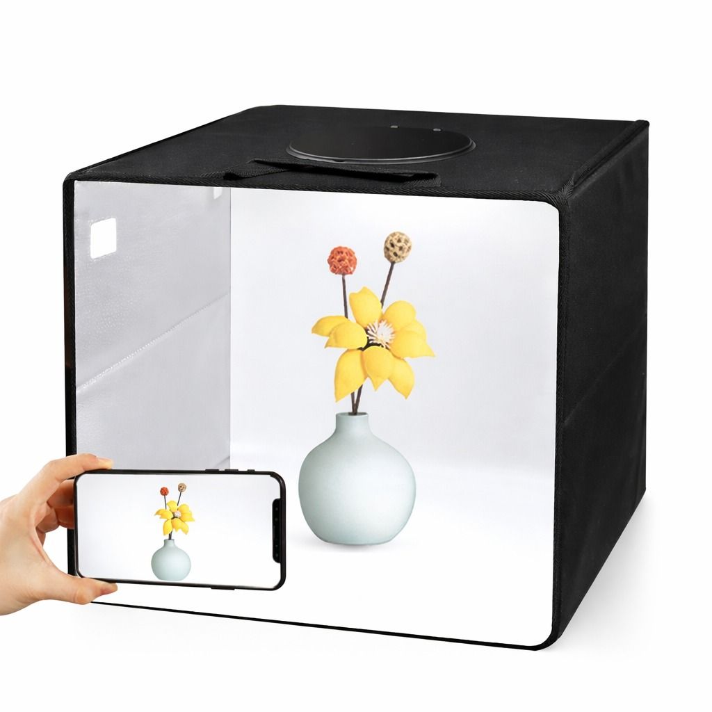 LED Photo Studio Light Box Portable Foldable Photography Shooting Tent Kit for Product Photography