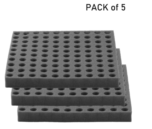 Hydroponic Sponge Grow Media Soil Less Cultivation Sponges for Planting and Gardening 5 10 Sheets