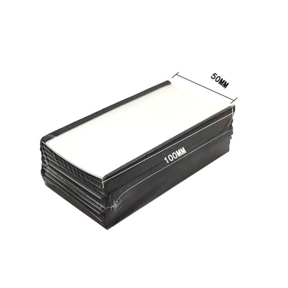 Magnetic C-Channel Label Holder Set with Protective Film - Reusable Warehouse Shelf Labels with Strong Magnet