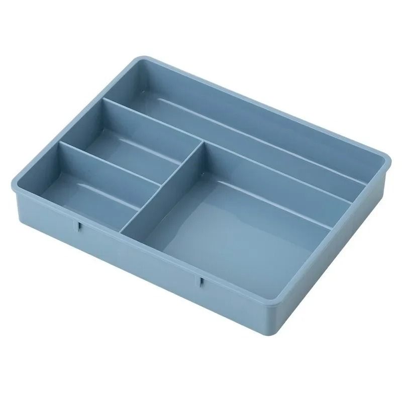 Adjustable Drawer Makeup Storage Box Desktop Cosmetic Organizer with Dividers