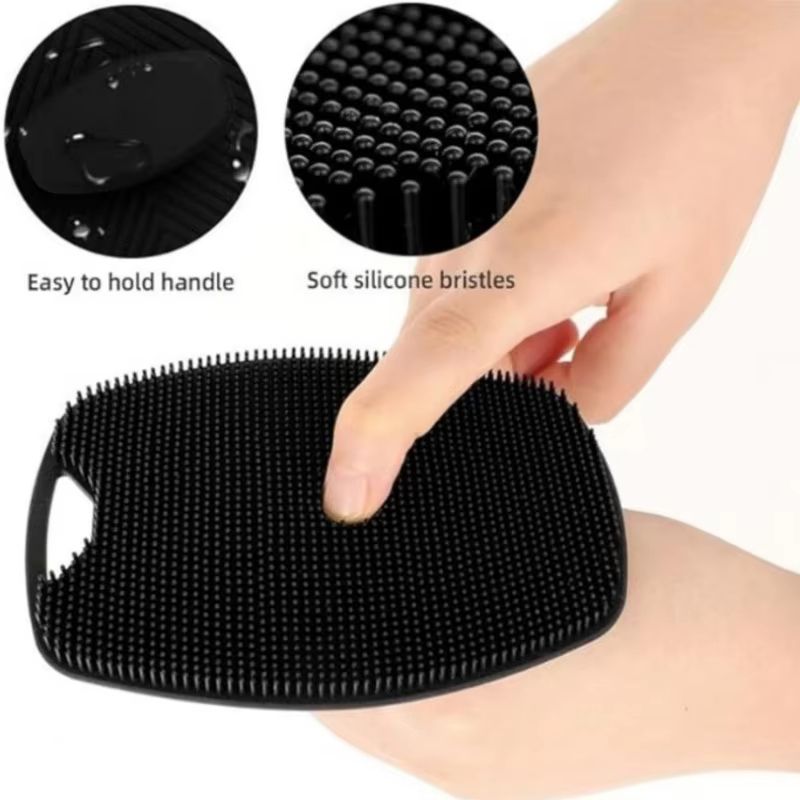 Silicone Exfoliating Bath Brush & Body Scrubber – Gentle Massage & Deep Clean