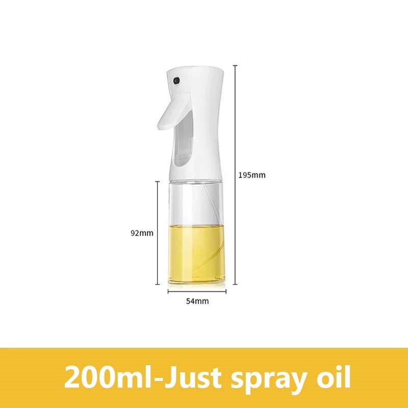 2in1 500ml Plastic Spray Oil Sprayer Bottle Spray Oil Dispenser Oil Jar Cruet BBQ Kitchen Baking Roasting Picnic Kitchen