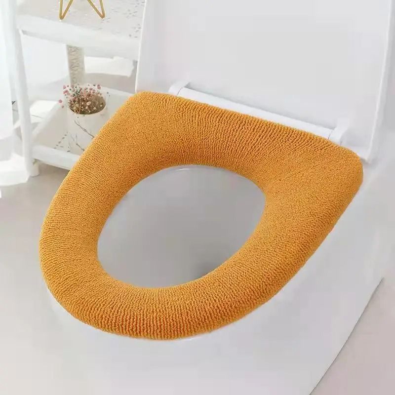 Winter Warm Toilet Seat Cover - Washable & Soft