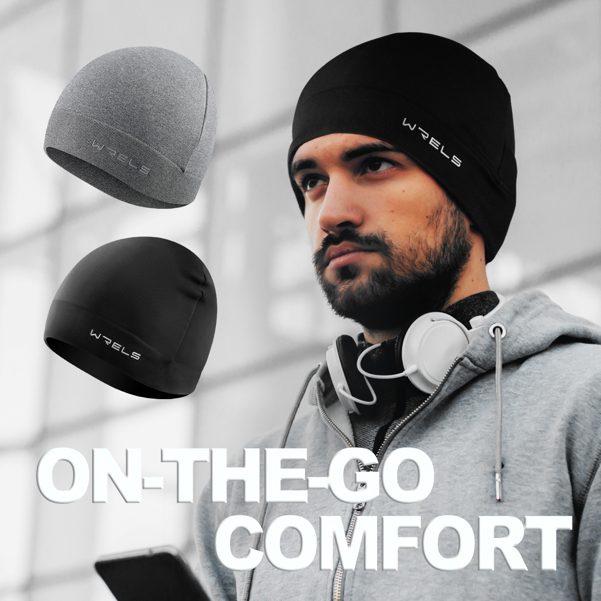 Winter Running Hat for Men and Women – Windproof, Soft, and Warm Fitness Hat for Hiking and Outdoor Activities