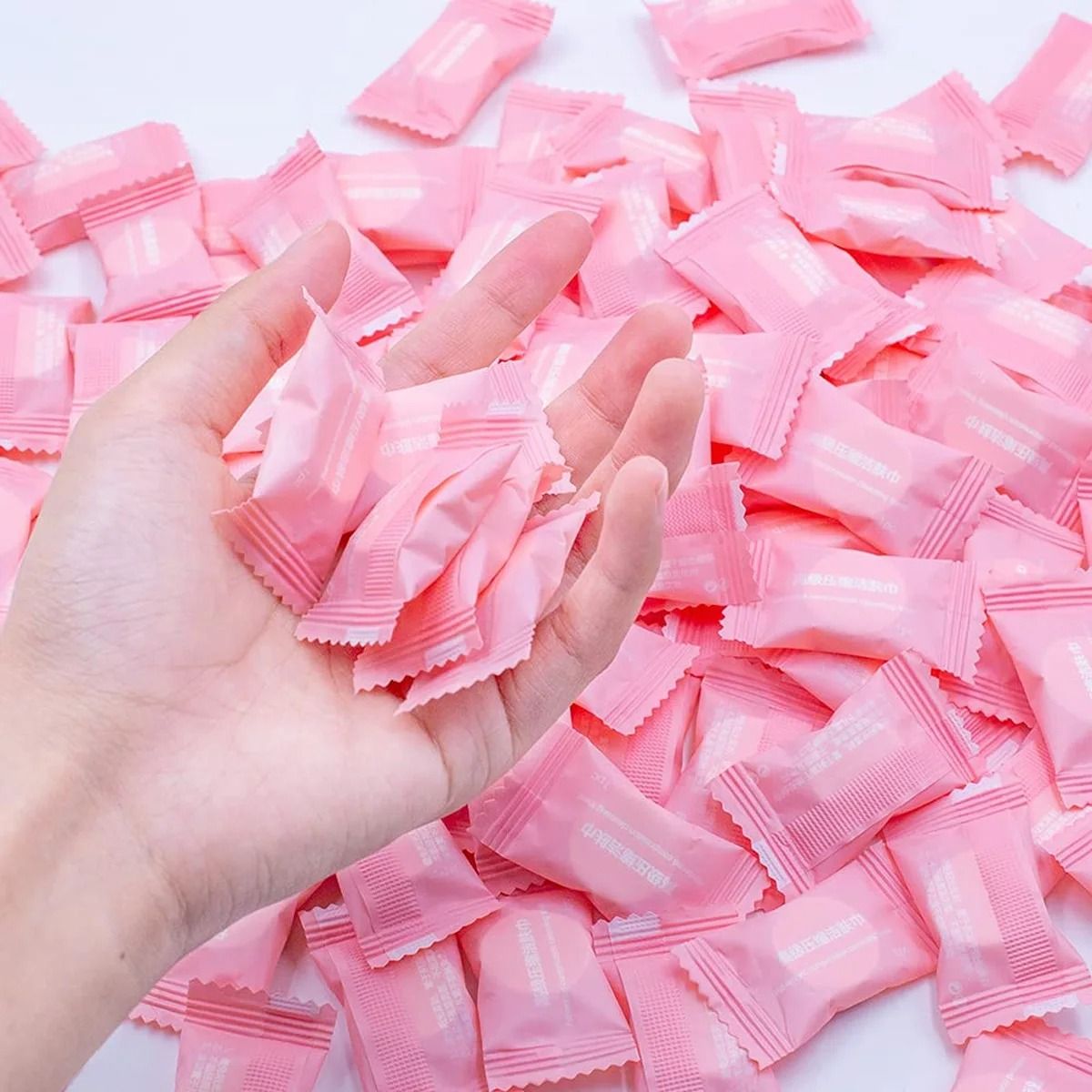Disposable Compressed Cotton Travel Towel Coin Tissue