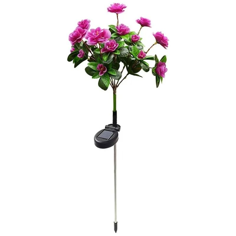 Waterproof Solar Azalea Flower Landscape Light