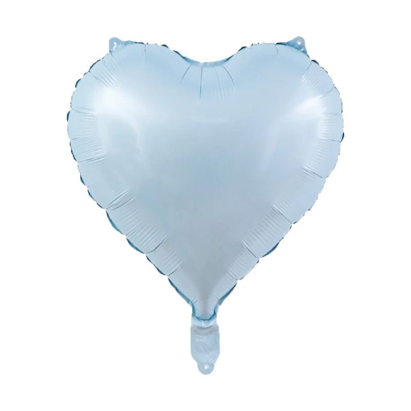 10-Piece 18-Inch Heart Foil Balloons | Pink & Sage Green Set