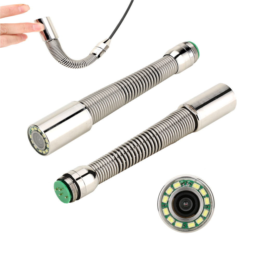 Professional Pipe Inspection Camera with 512Hz Transmitter & Self-Leveling Image, MAOTEWANG Industrial Endoscope