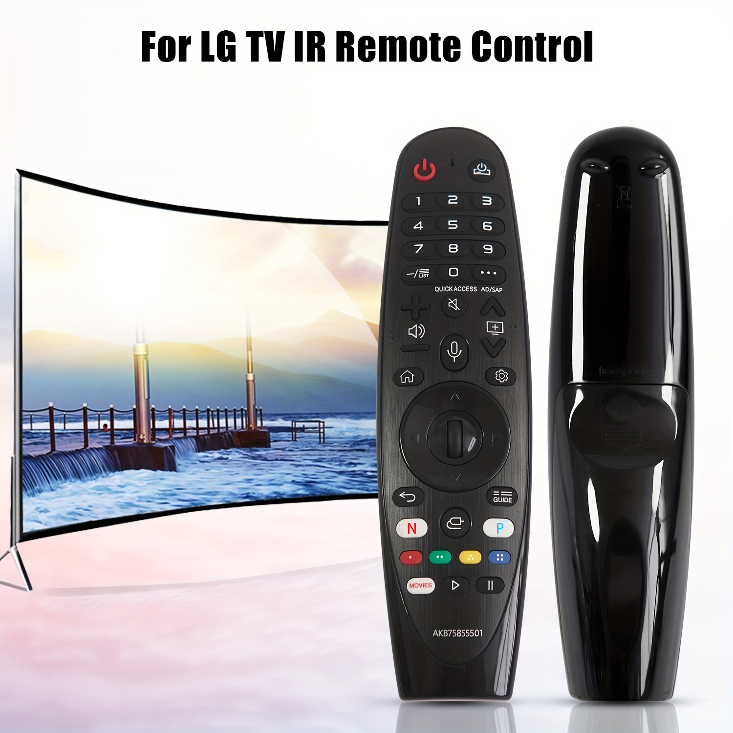 Universal LG TV Remote Control Replacement for Smart TV Compatible All Models Easy Setup
