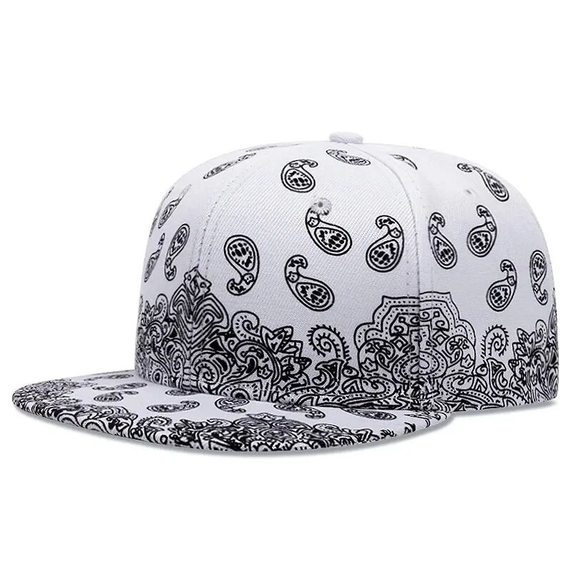 West Coast Cashew Flower Snapback Baseball Cap