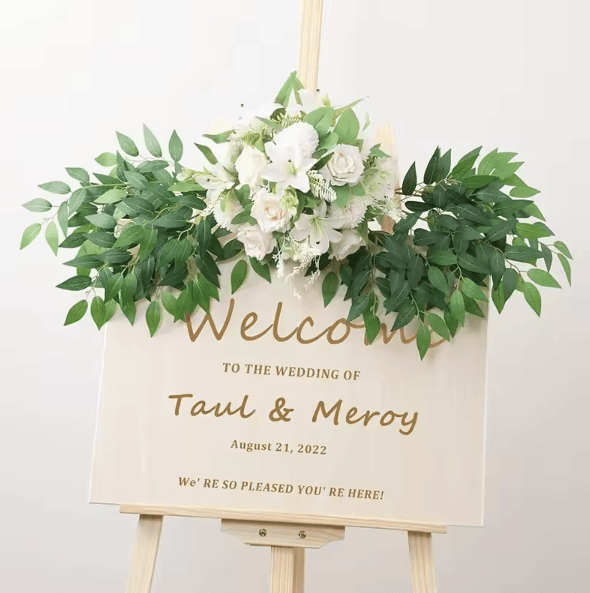 10PCS Italian Ruscus Artificial Greenery Stems for Wedding Arch, Bouquet & Home Decor Faux Leaves