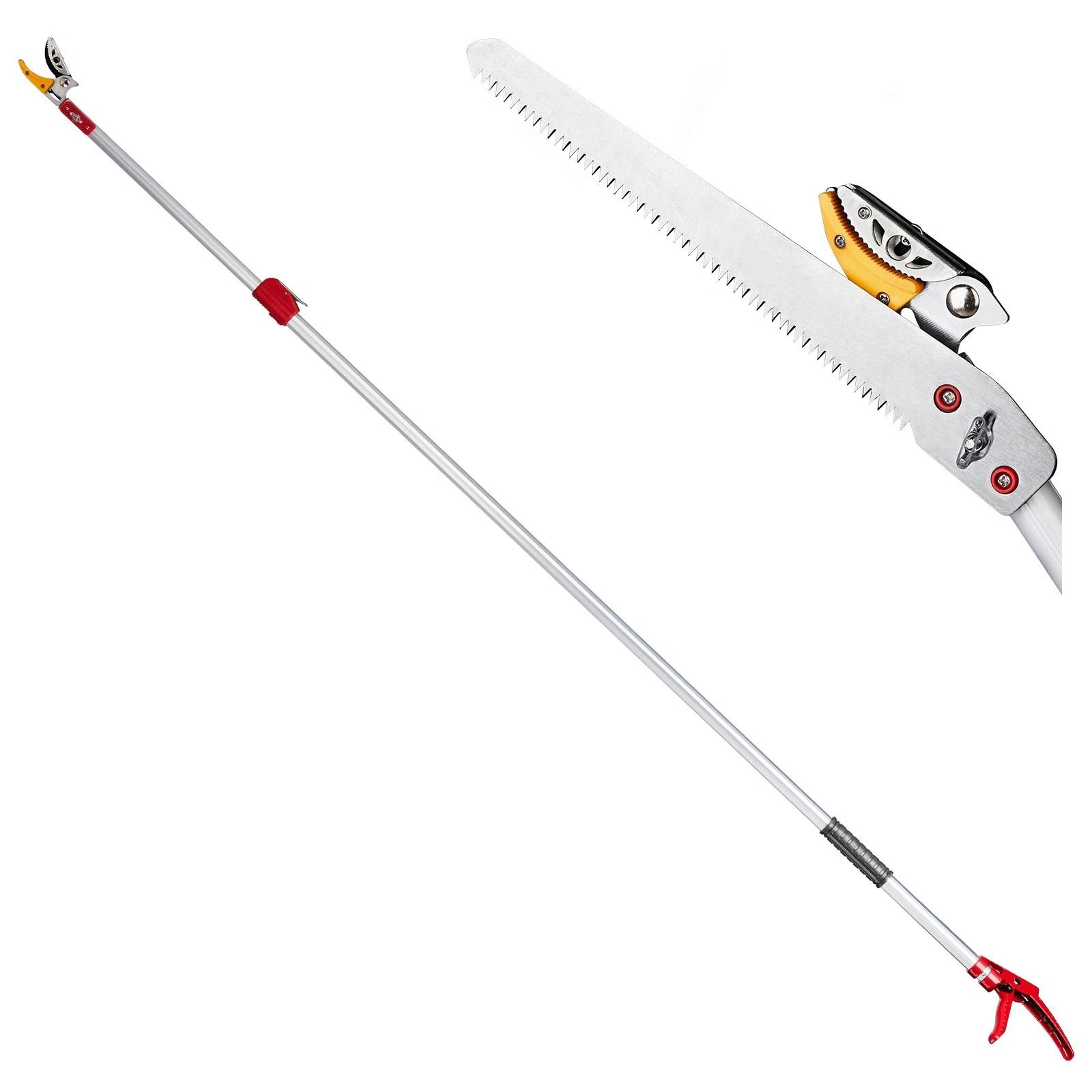 Telescopic Pole Pruner & Fruit Picker, Tree Branch Cutter, Adjustable & Lightweight