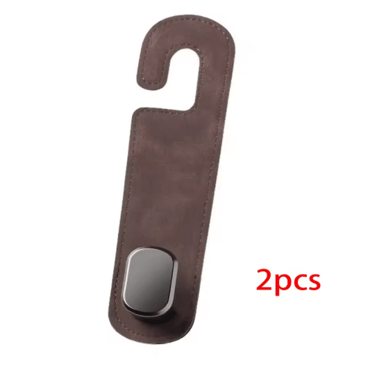 Soft Leather Car Seat Headrest Hook