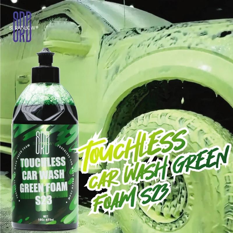 Green Foaming Car Wash Soap for Foam Cannons Guns and Bucket Washes
