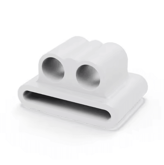 Silicone AirPods Holder Clip with Anti-Lost Hook Stand Compatible with Apple Watch and Wireless Earphones