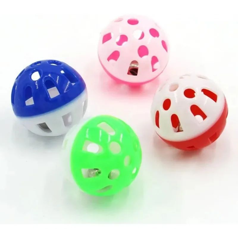 Cat Toy Jingle Ball Set with Bells
