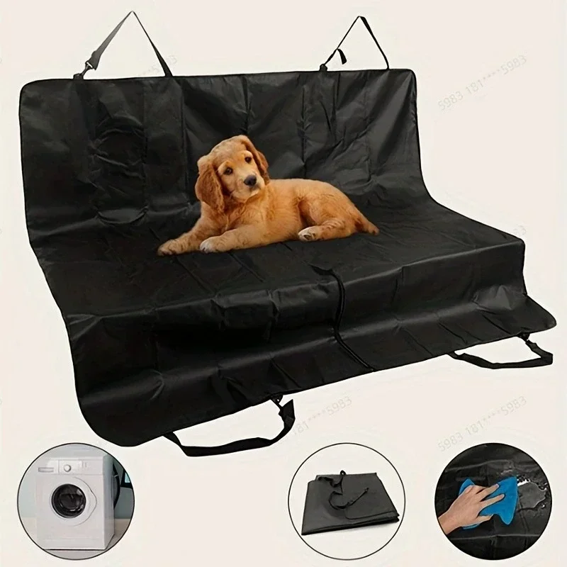 Pet Travel Dog Carrier, Oxford Cloth Car Seat Cover, Car Trunk Mat SUV Liner for Dogs