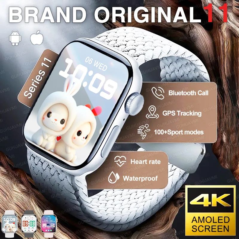 Series 11 AMOLED GPS Smartwatch with Bluetooth Calling
