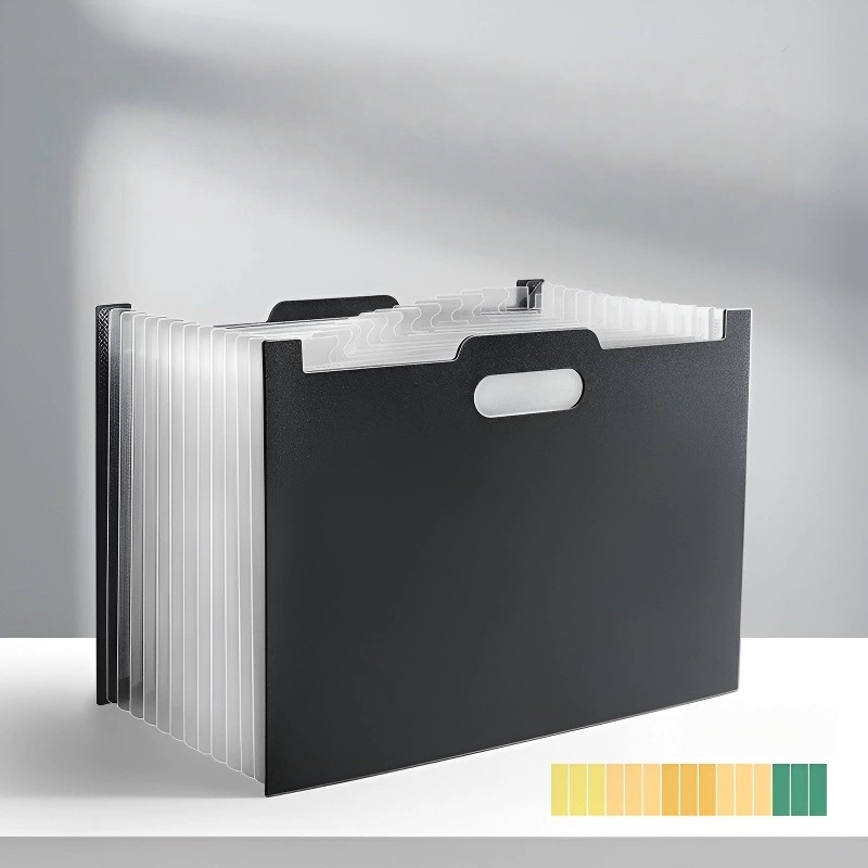 Expanding File Folder & Accordion File Organizer for Letter Documents Multi Pocket