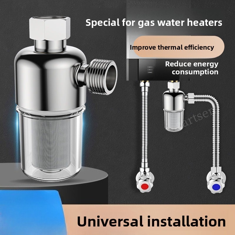 Stainless Steel Tap Water Filter Anti Scale Faucet Purifier for Clean Drinking Water