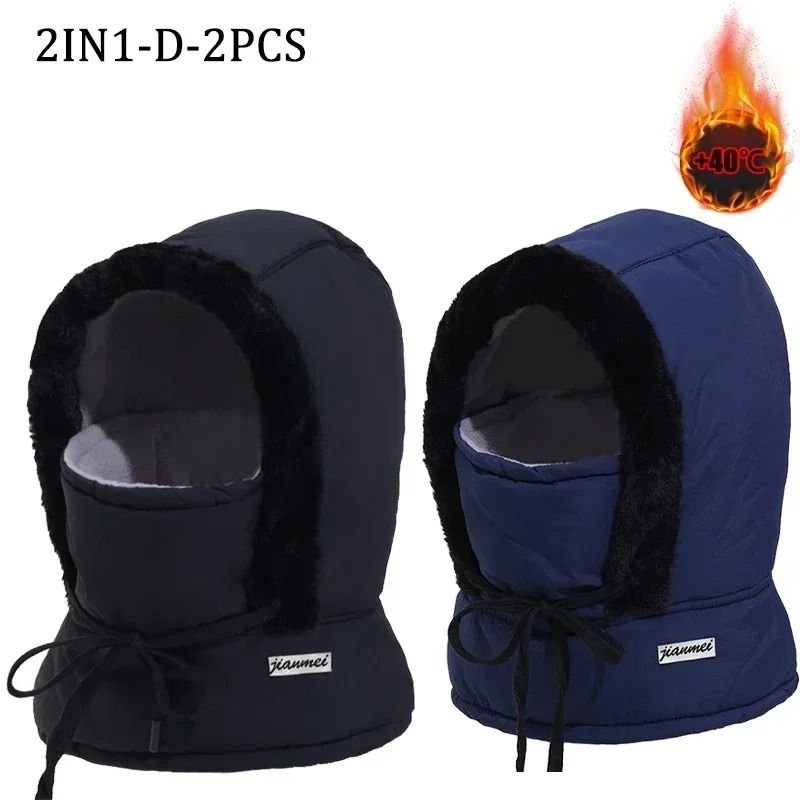 Winter Thermal Balaclava Face Mask Windproof Neck Warmer