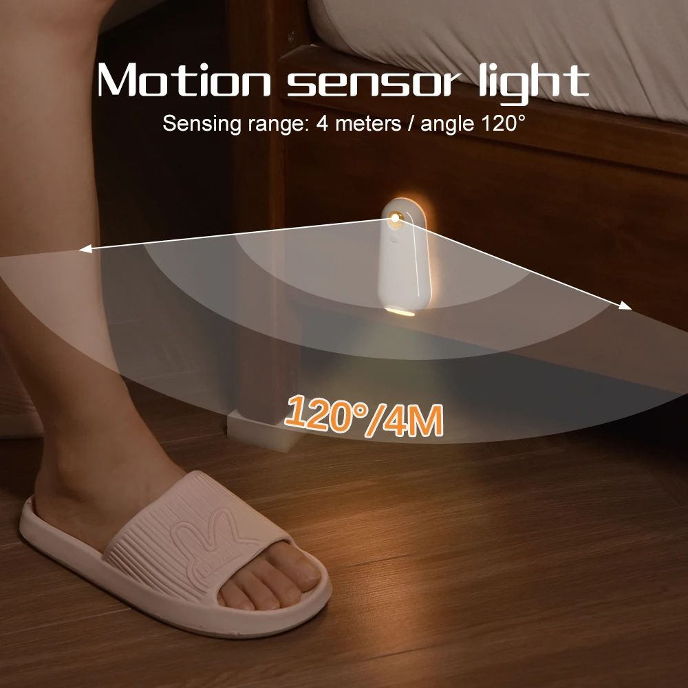 LED Toilet Bowl Light with Motion Sensor, Rechargeable RGB 7-Color Changing Bathroom Night Light, Fit For Any Toilet