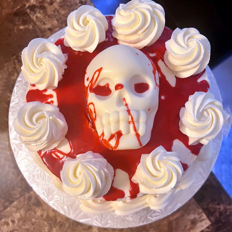 3D Skull Silicone Cake Mold