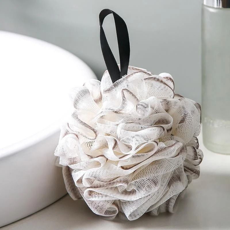 High Density Volumizing Mesh Shower Scrubber