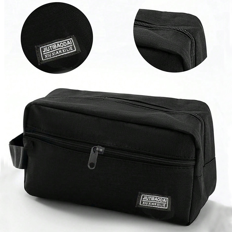 Travel Makeup Organizer, Men's Business Toiletry Bag, Durable Fashion Design, Large Capacity Storage Pouch