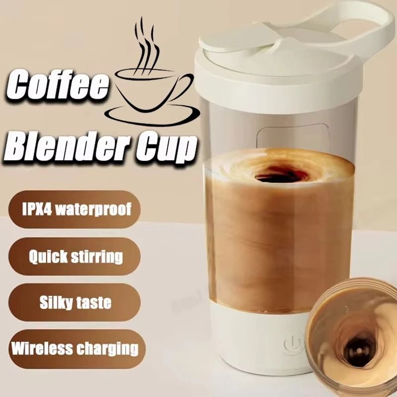 450ml Intelligent Electric Shaker Cup and High-Performance Self-Stirring Portable Mixing Bottle